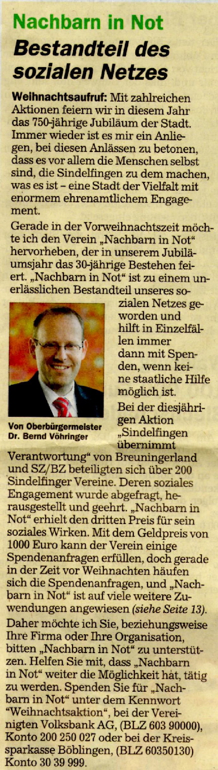 OB Weihnachtsbotschaft 11.12.13